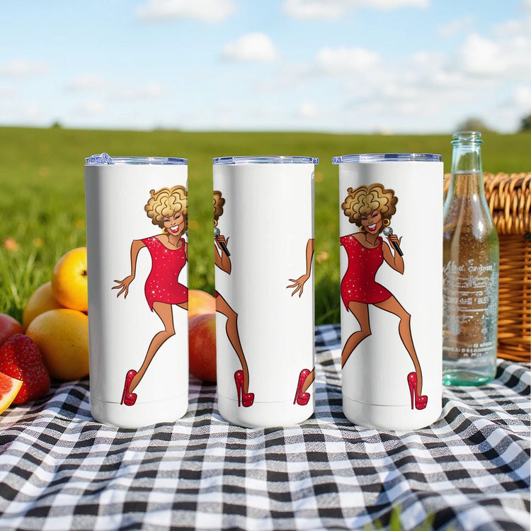 Stylish Insulated Travel Tumbler With Fun Design product
