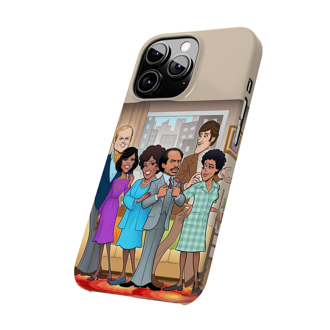 Movin' on up - Slim iPhone Cases