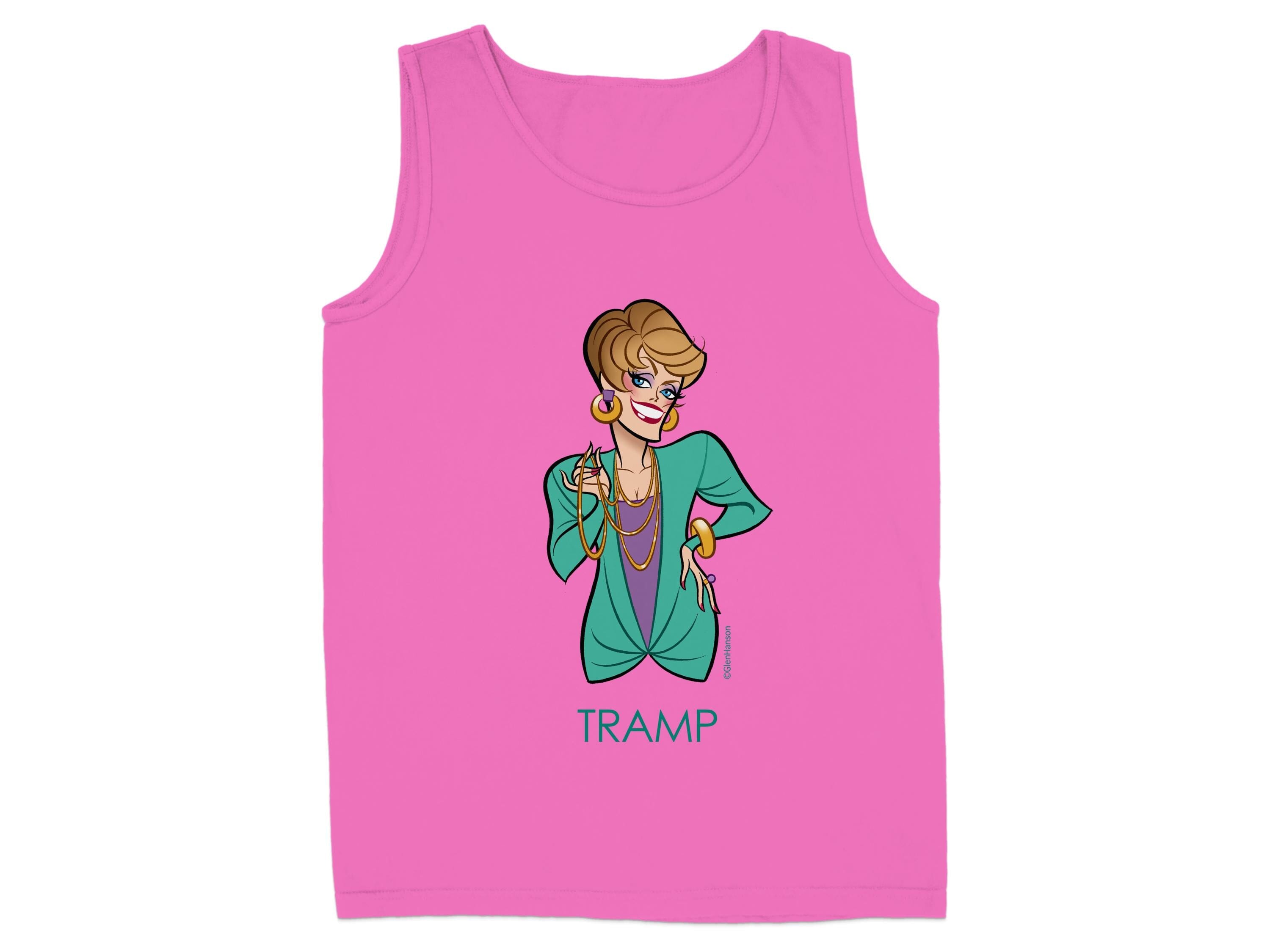 Stylish Cartoon Character Design Tank Top product