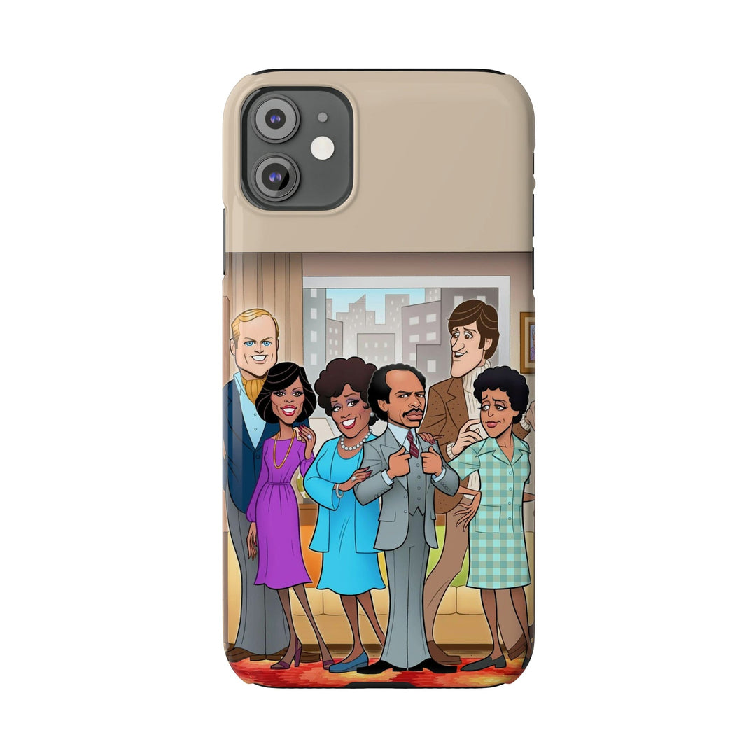 Movin' on up - Slim iPhone Cases