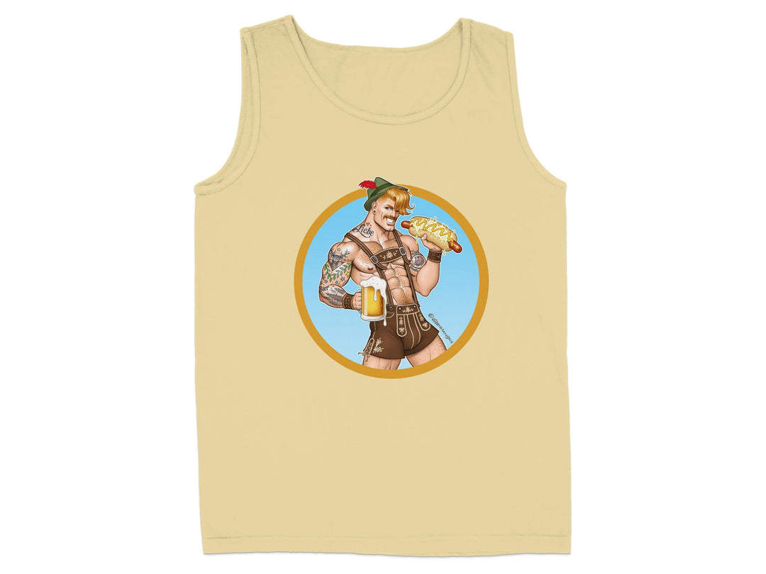 Oktoberfest Tattooed Man Tank Top product type