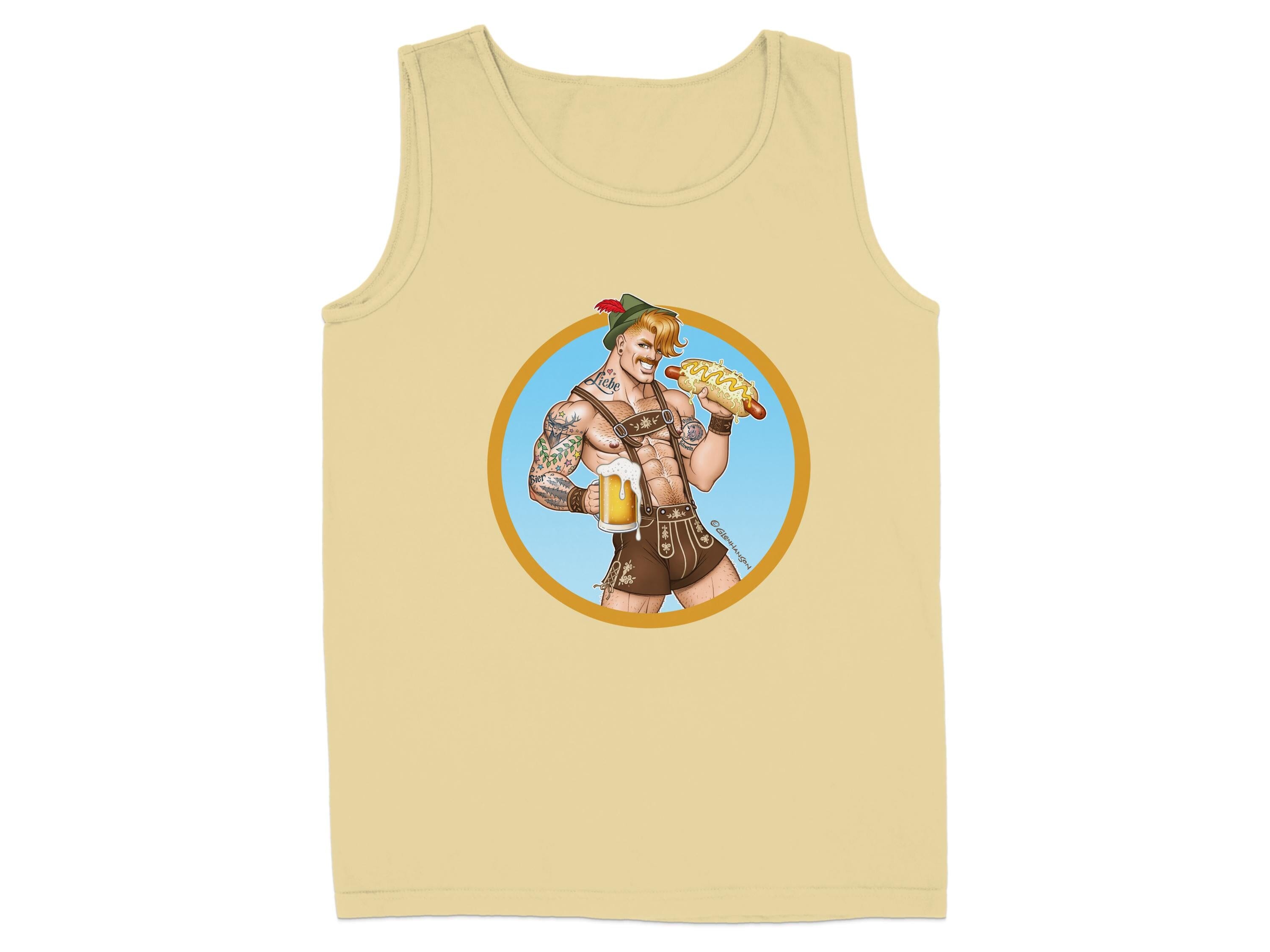 Oktoberfest Tattooed Man Tank Top product type