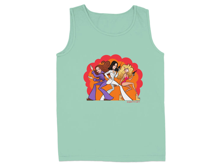 Retro Dance Crew Graphic Tank Top product type