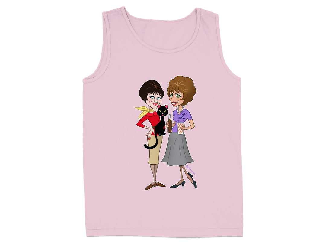 Playful Cartoon Characters Tank Top Fun Product