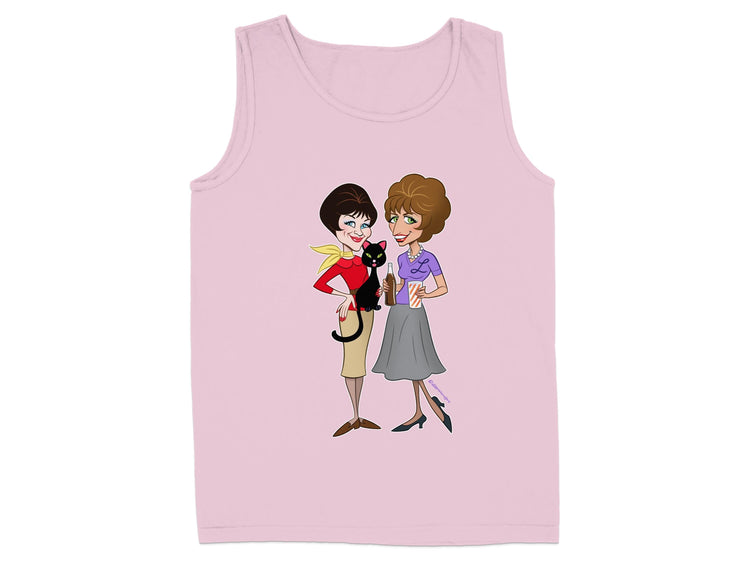 Playful Cartoon Characters Tank Top Fun Product