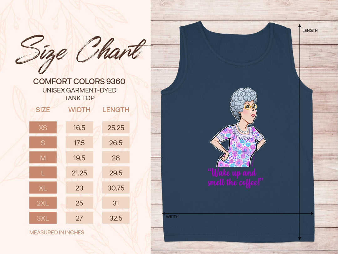 Wake Up and Smell the Coffee Tank Top