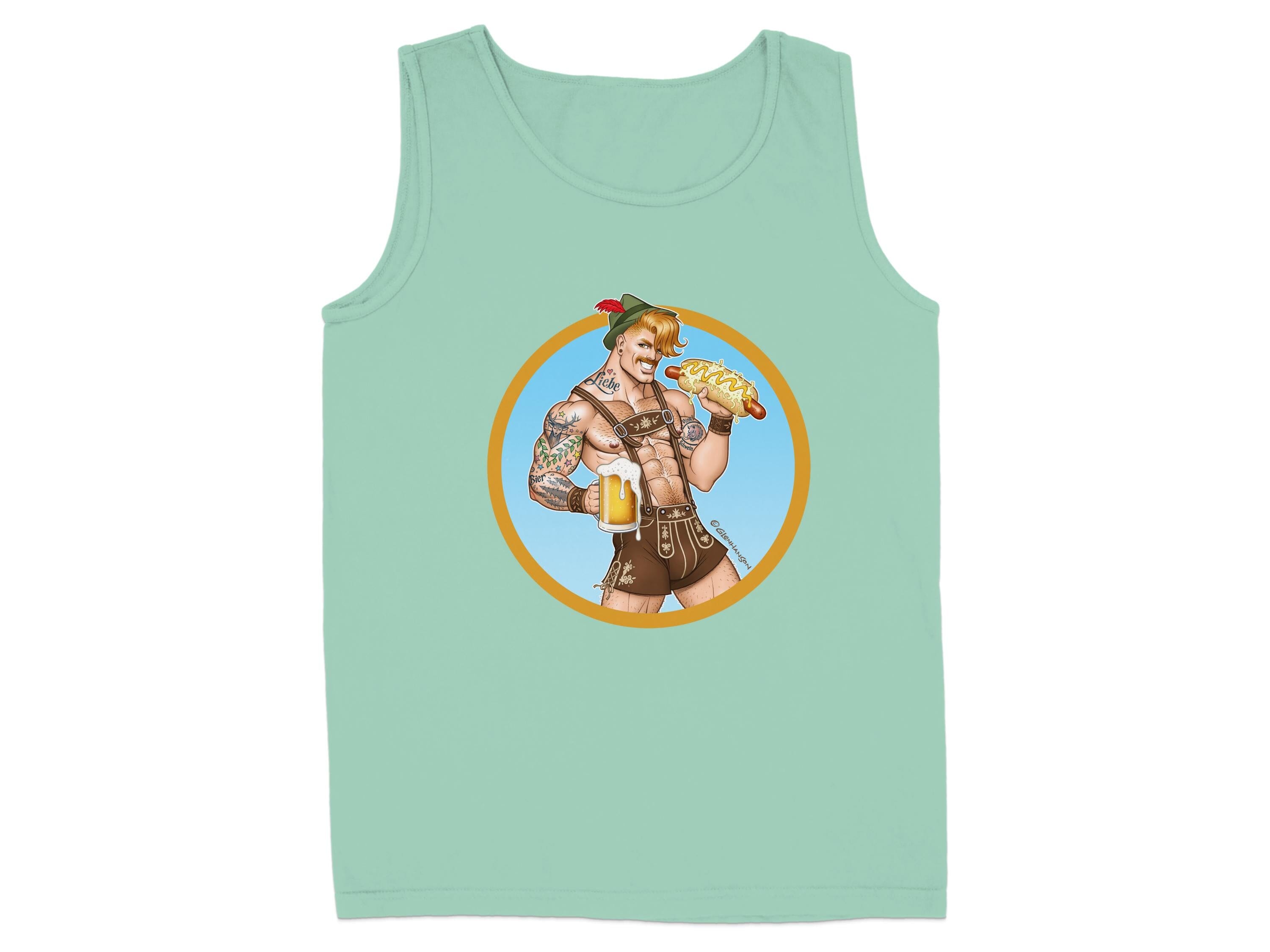 Festive Oktoberfest Print Graphic Tank Top product