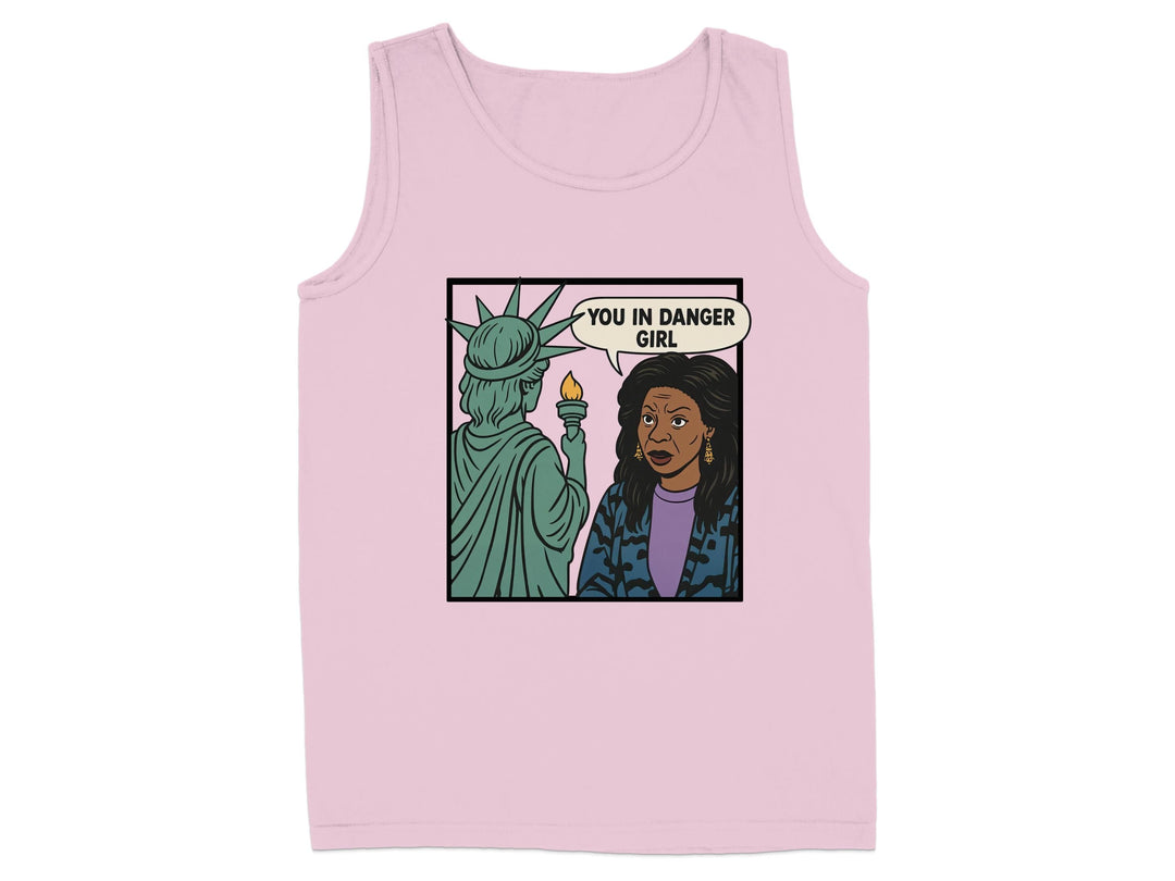 You in Danger Girl Lady Liberty Tank Top Product