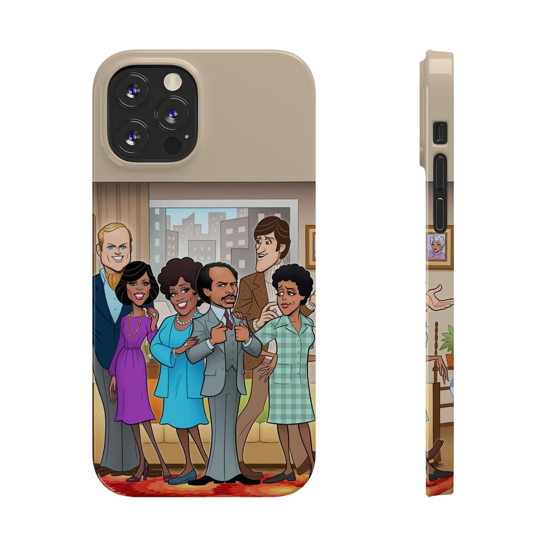 Movin' on up - Slim iPhone Cases