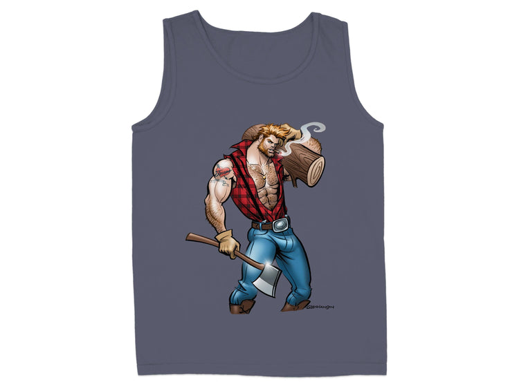 Lumberjack Design Cool Graphic Tank Top product type
