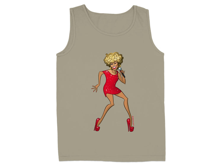Stylish Illustrated Celebrity Tank Top product type
