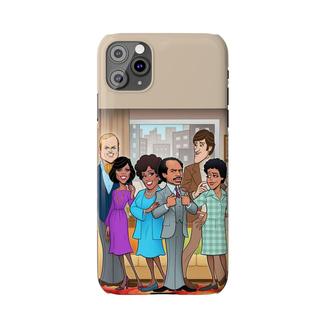 Movin' on up - Slim iPhone Cases