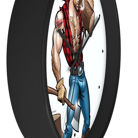 LUMBERJACK • Wall clock