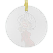 Raspberries - Glass Ornaments