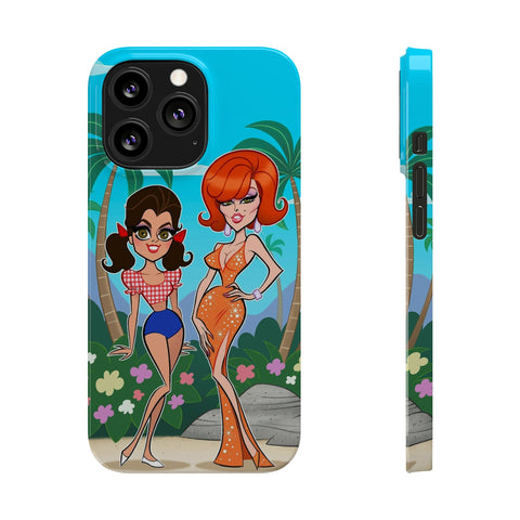 Island Girls - Slim iPhone Cases