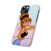Never - Slim iPhone Cases