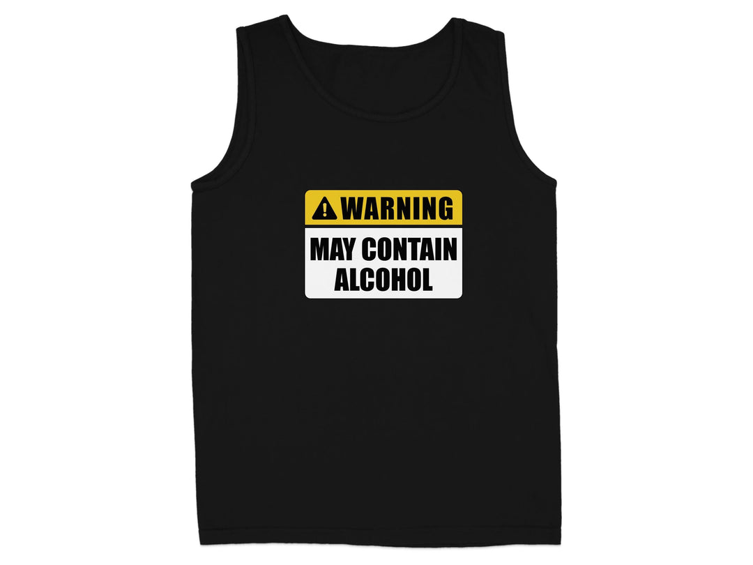 Warning May Contain Alcohol Graphic Tank Top product type