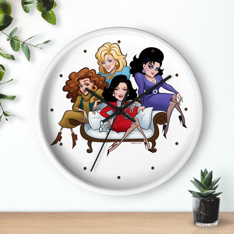 SOUTHERN BELLES • Wall clock
