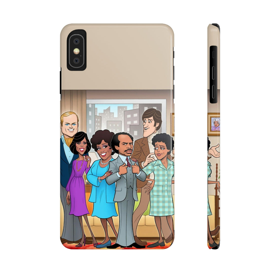 Movin' on up - Slim iPhone Cases