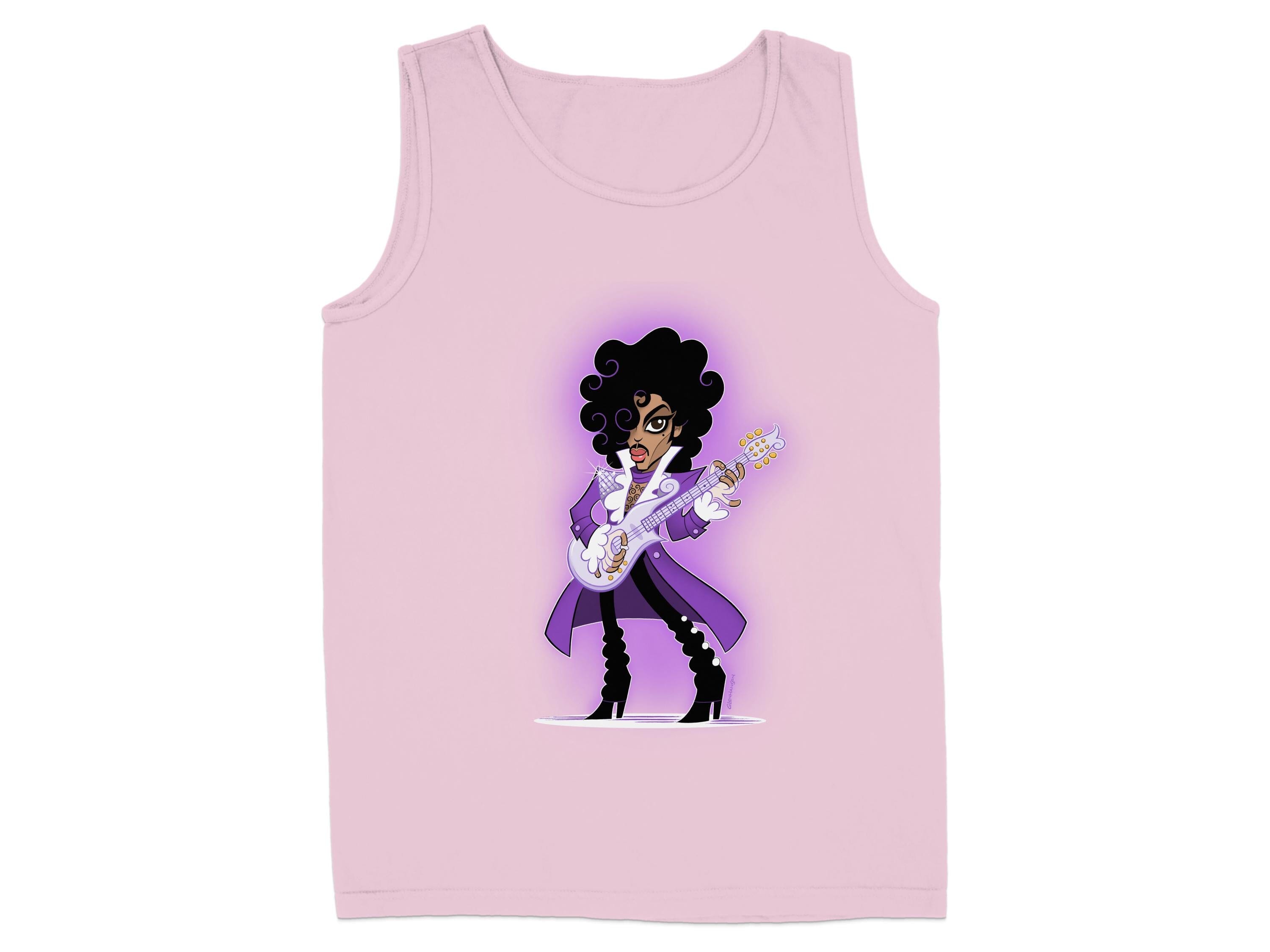Iconic Purple Guitarist Graphic Tank Top product