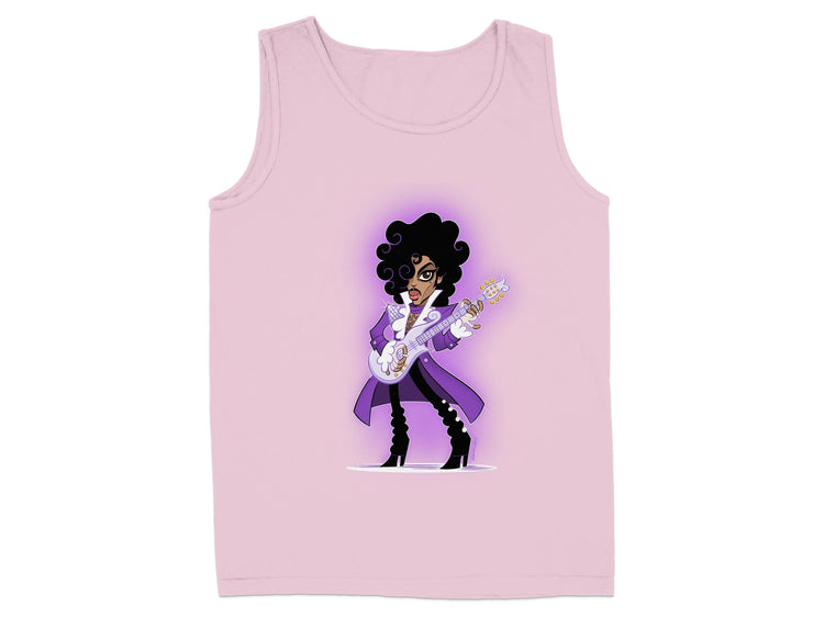 Iconic Purple Guitarist Graphic Tank Top product