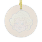 Scandinavian nitwit - Glass Ornaments