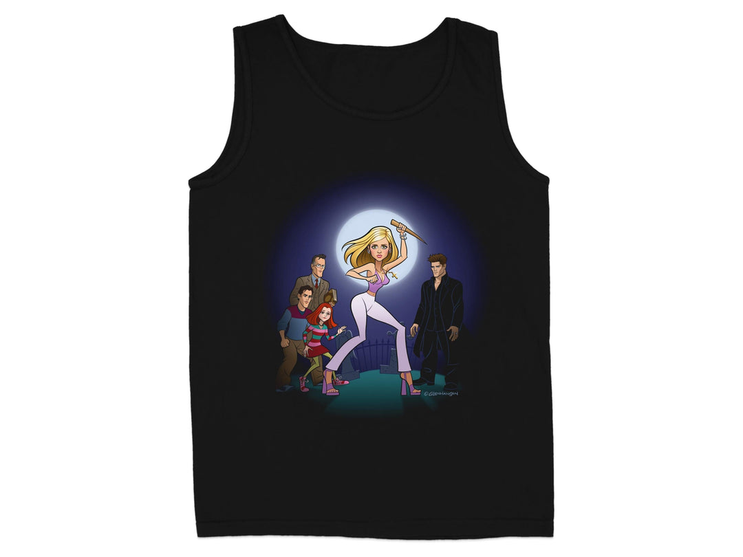 Cartoon Characters Graphic Tank Top product type
