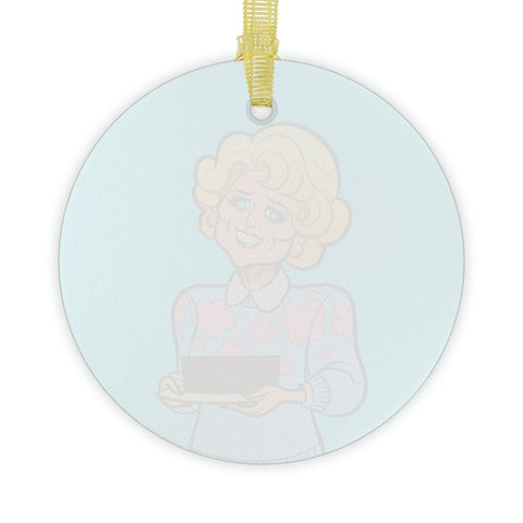 Scandinavian Nitwit - Glass Ornaments