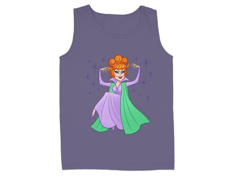 Cartoon Character Dance Pose Printed Tank Top product