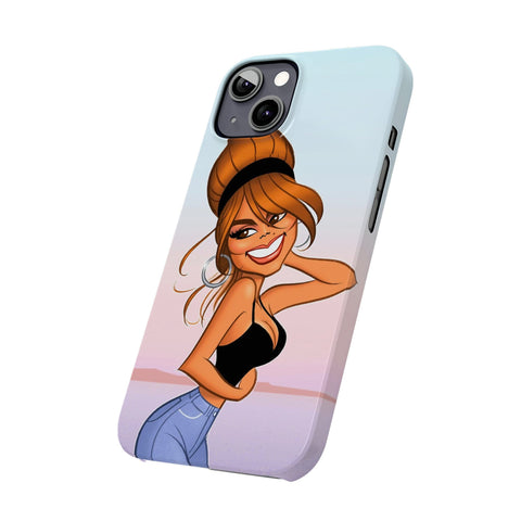 Never - Slim iPhone Cases