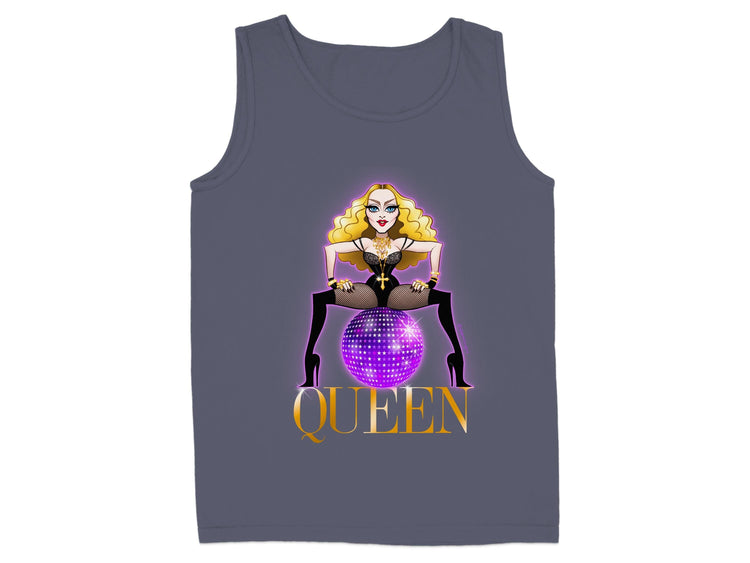 Queen Graphic Design Sleeveless Tank Top product type