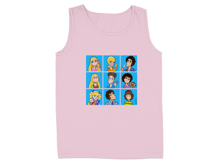 Colorful Graphic Characters Design Tank Top Product