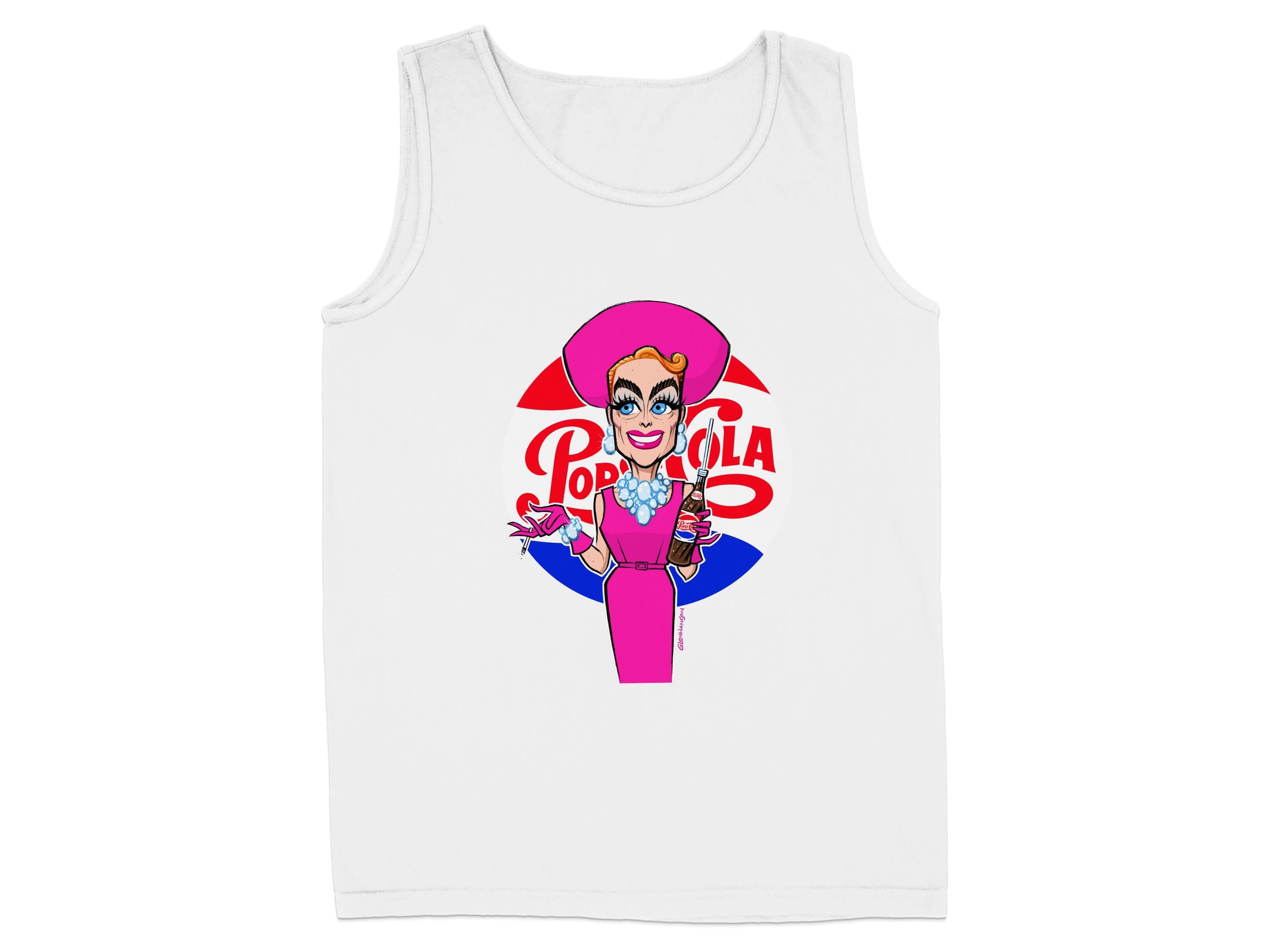 Retro Cartoon Cola Graphic Tank Top product