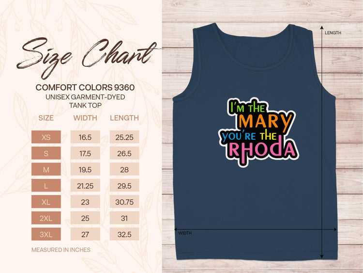 I'm The Mary You're The Rhoda Unisex Tank Top product type