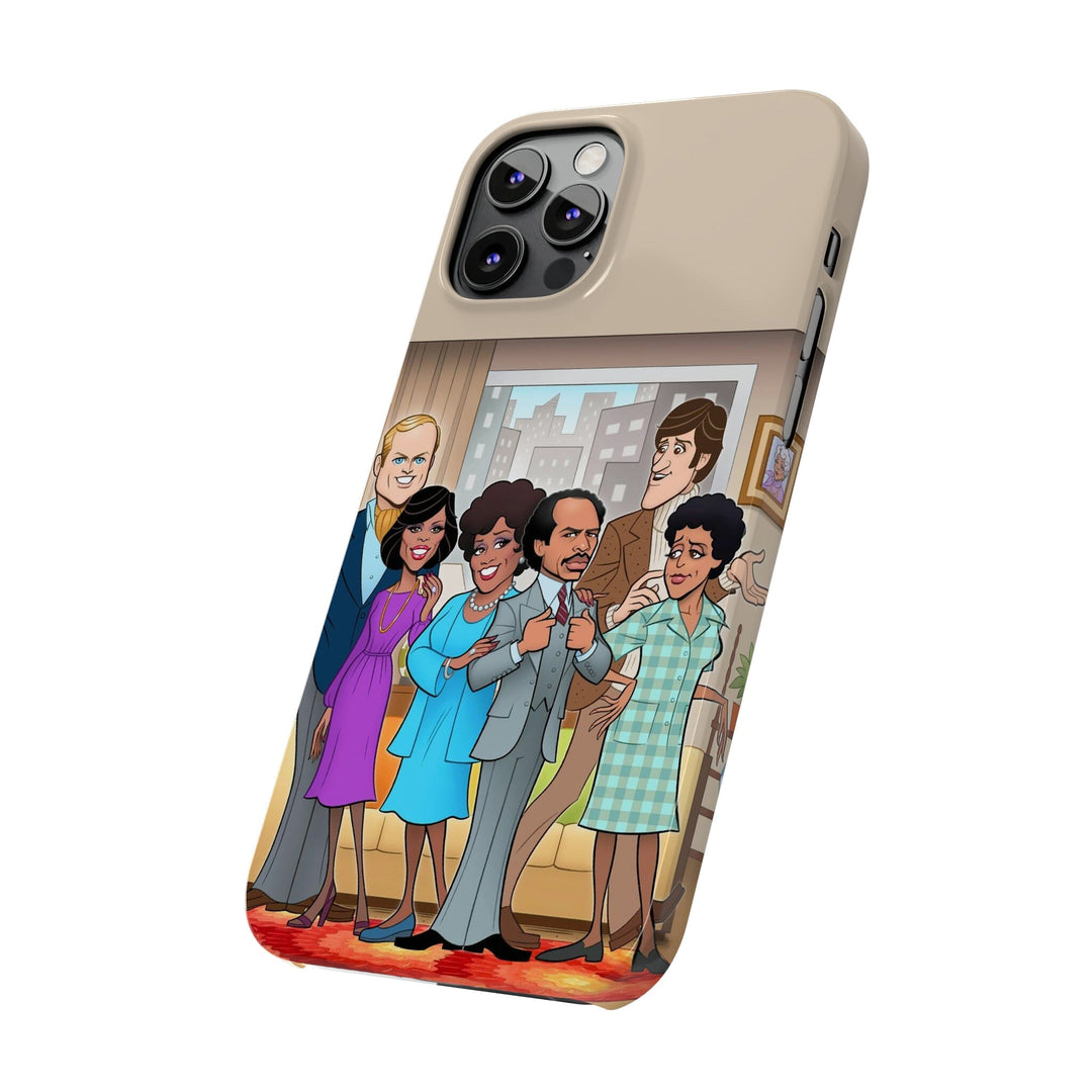 Movin' on up - Slim iPhone Cases