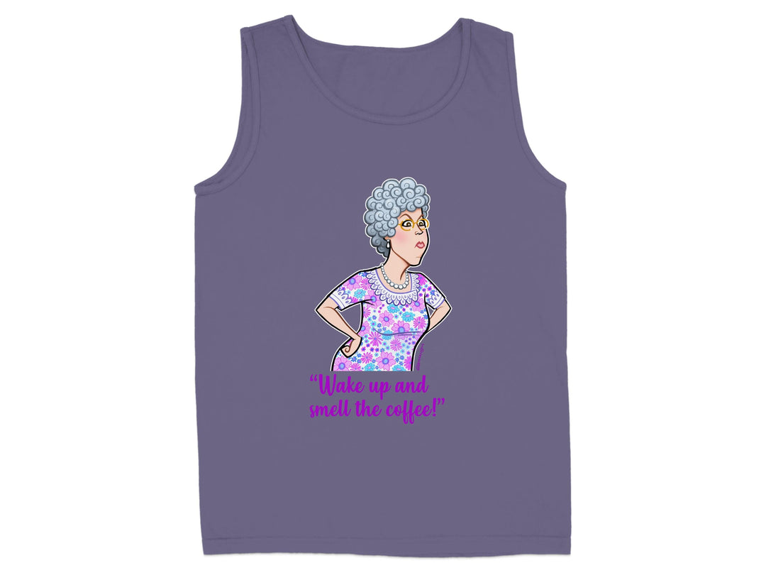 Wake Up and Smell the Coffee Graphic Tank Top product type