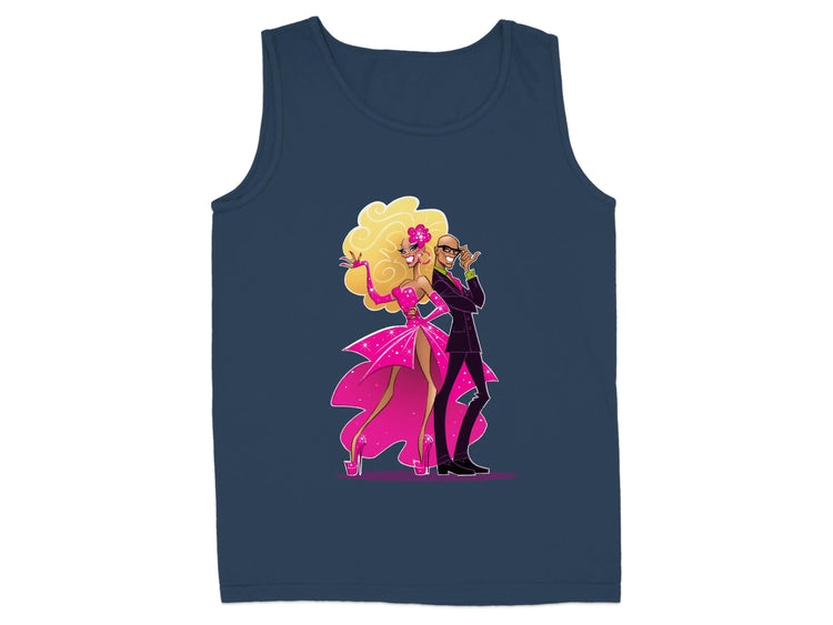 Colorful Duo Cartoon Character Design Tank Top product