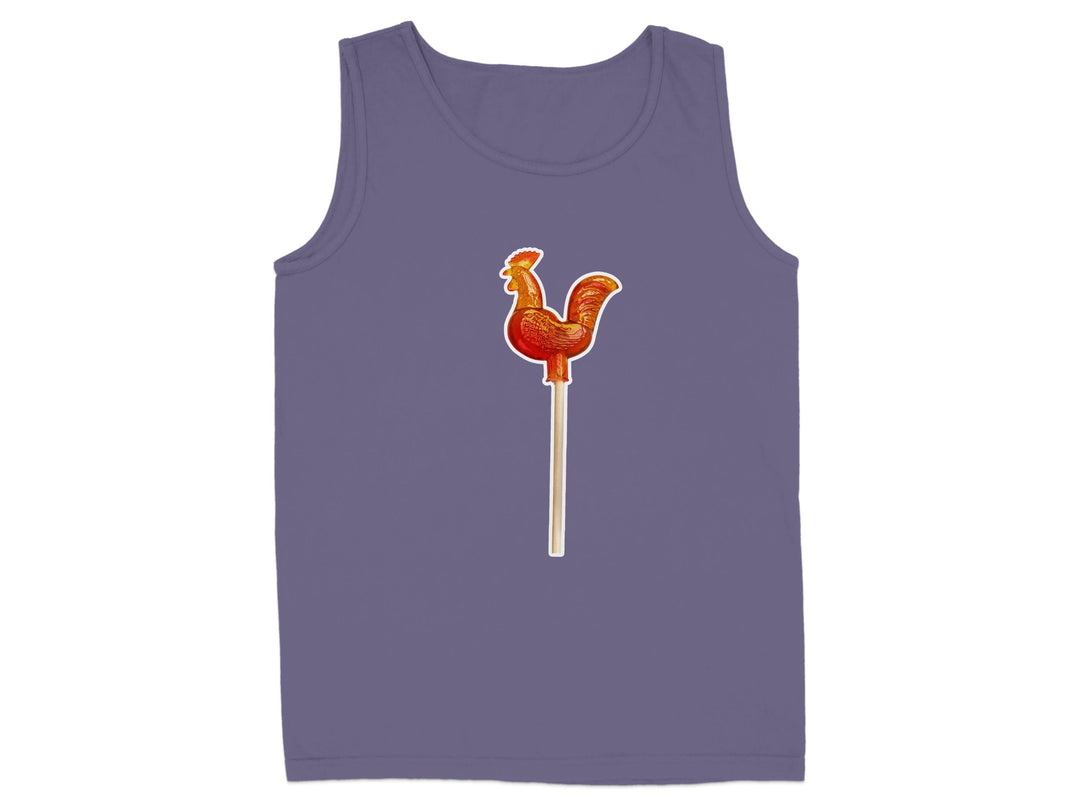 Rooster Shaped Lollipop Design Tank Top Product