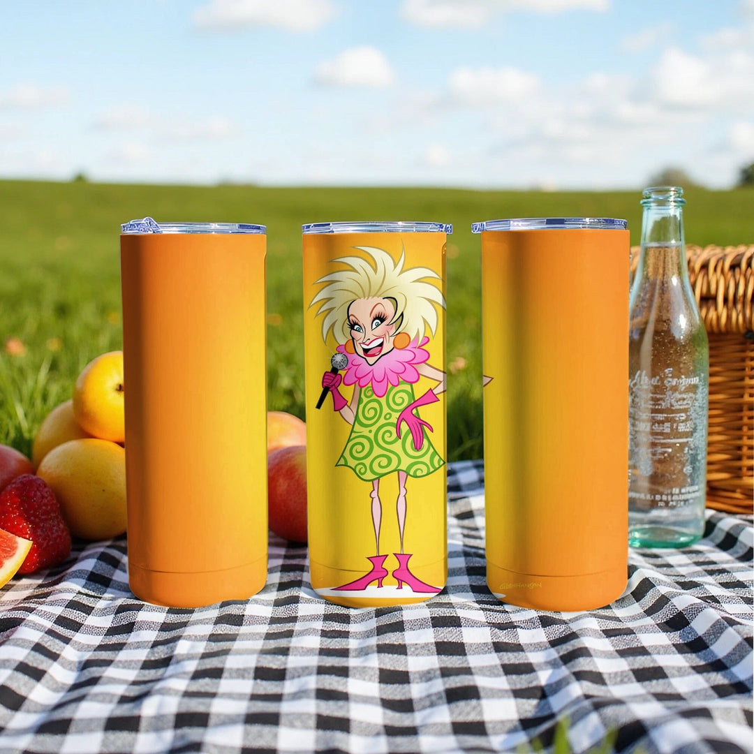 Vibrant Outdoor Illustrated Tumbler Perfect for Any Product