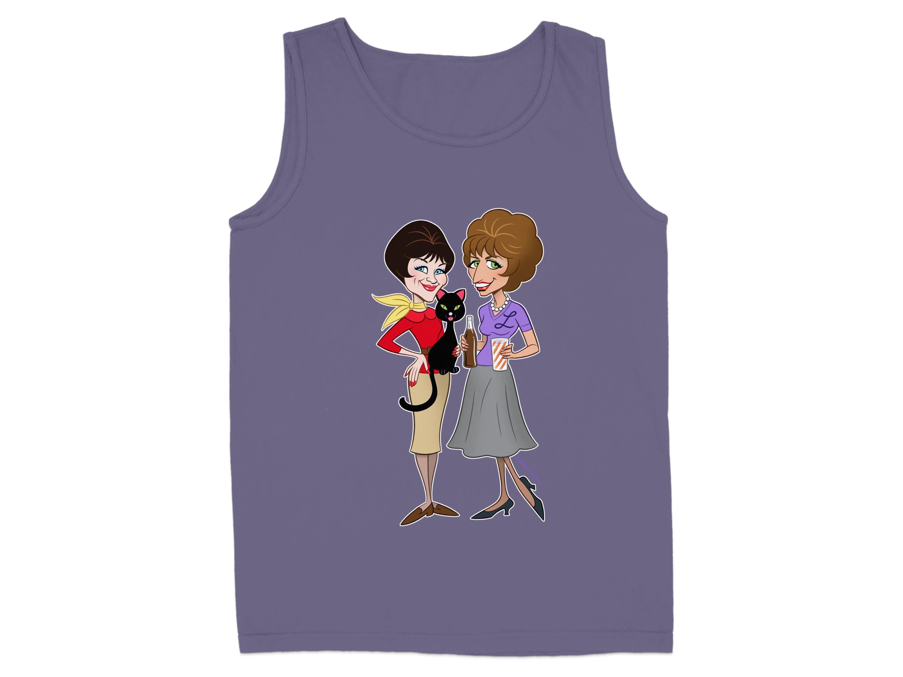 Classic Cartoon Characters Graphic Tank product type