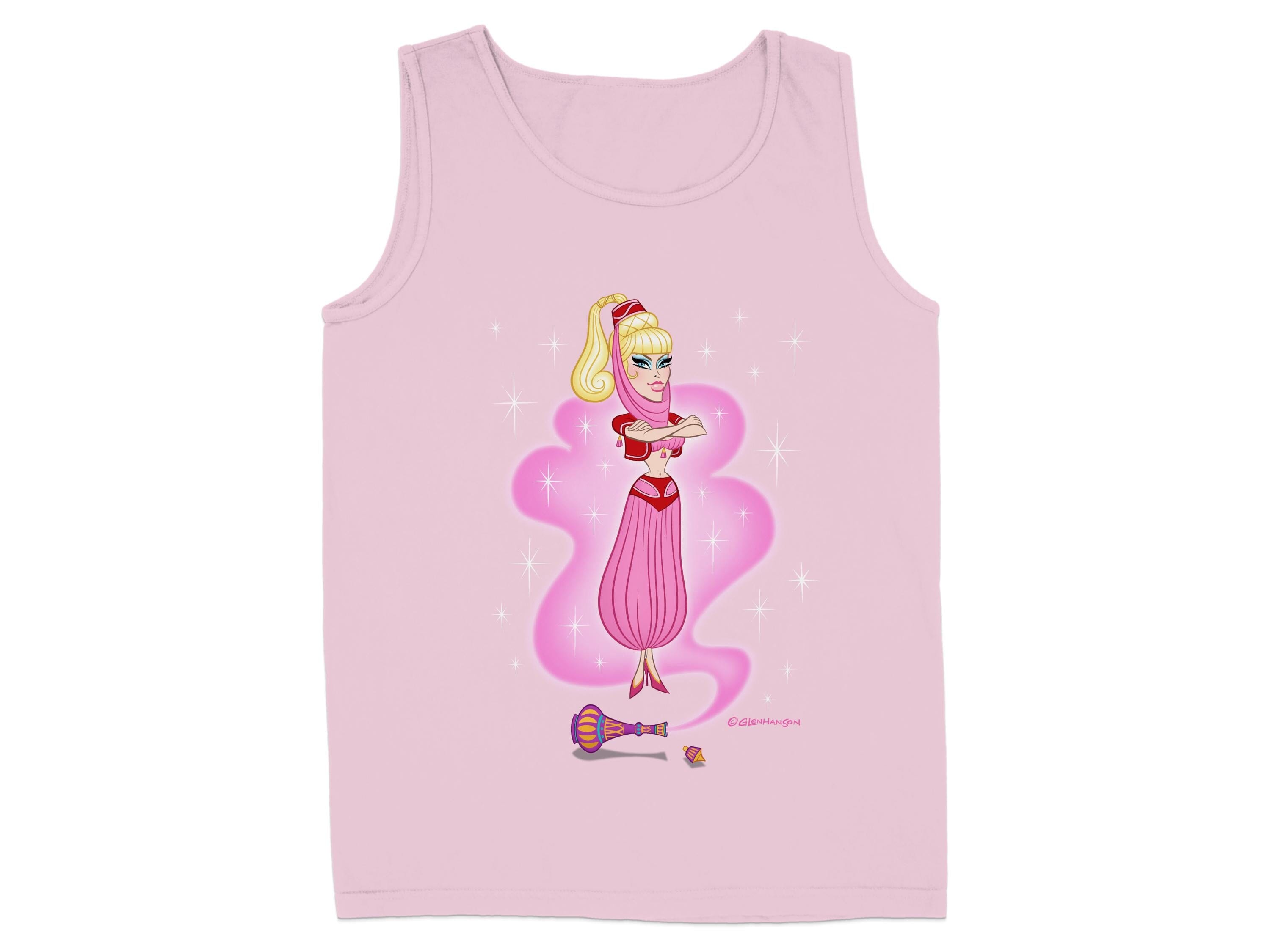 Magical Genie with Ponytail Design on Tank Top product