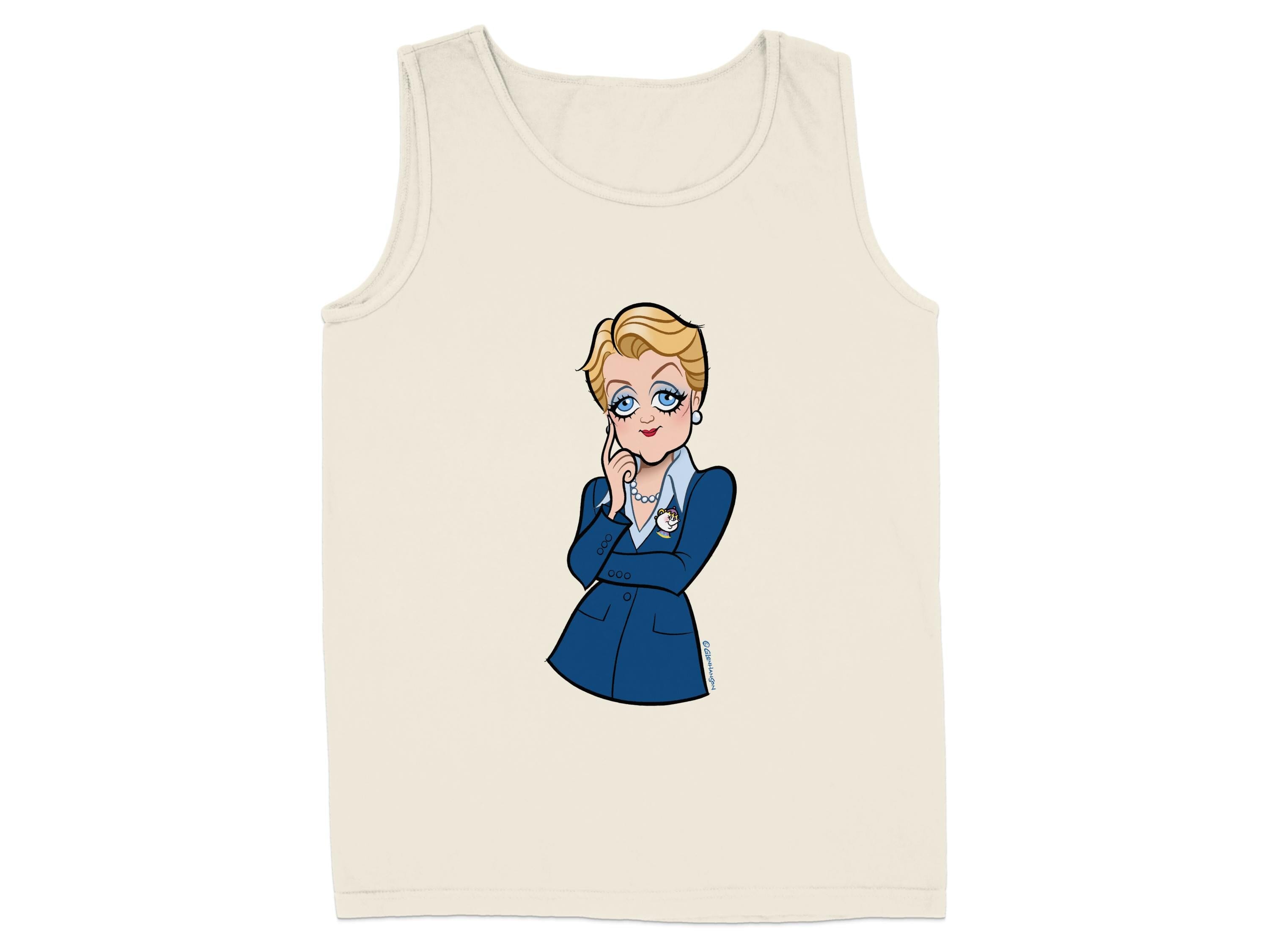 Businesswoman with Glasses Design Tank Top product type