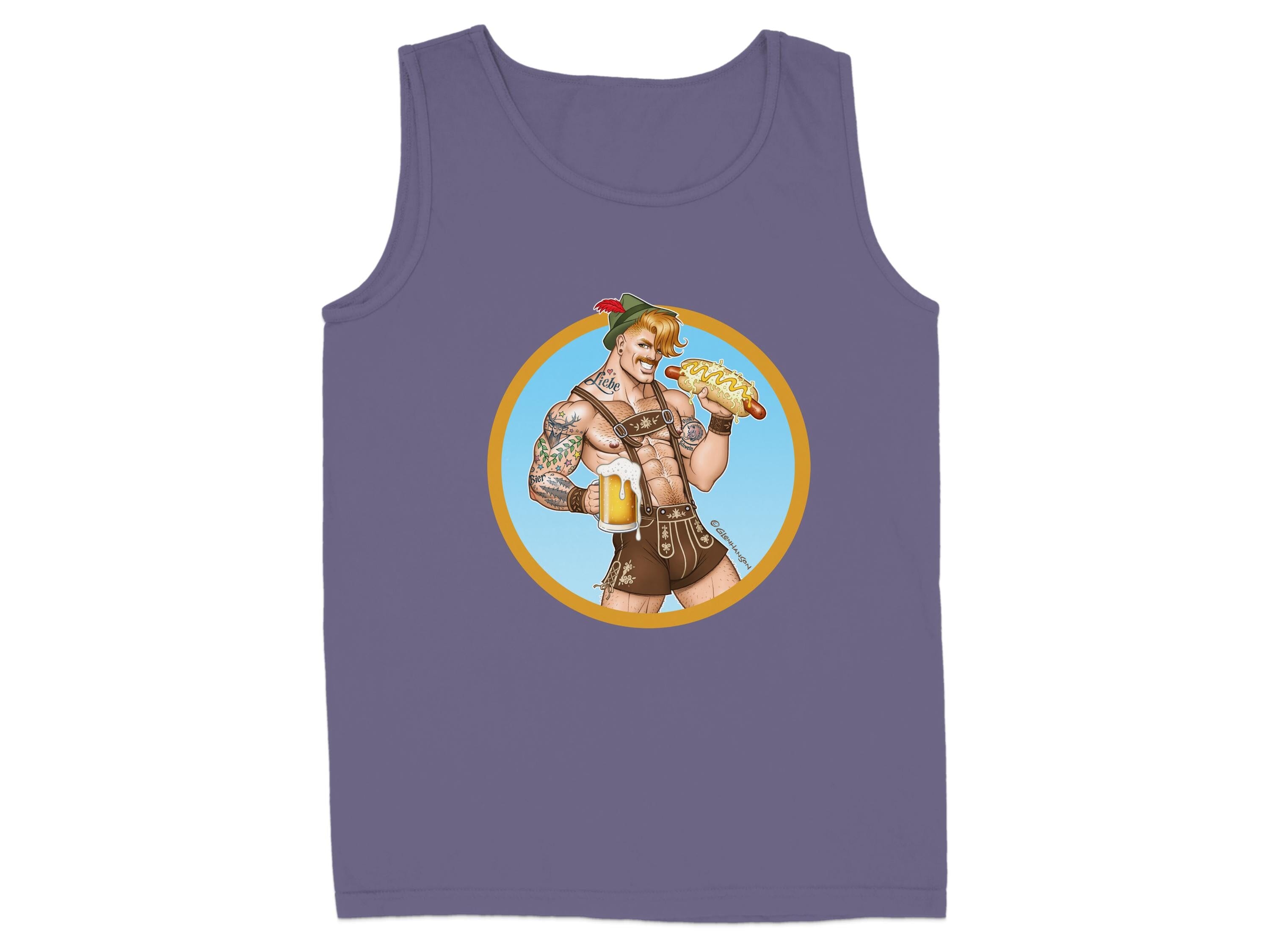 Oktoberfest Beer Lover Graphic Tank Top product type