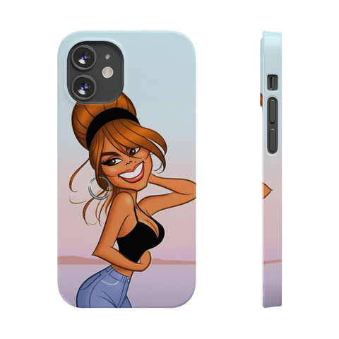 Never - Slim iPhone Cases