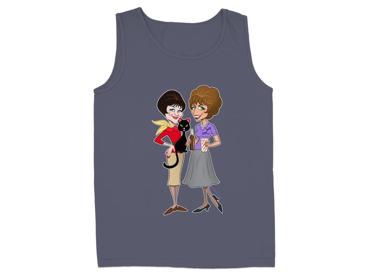 Fun Cartoon Friends Graphic Tank Top product type