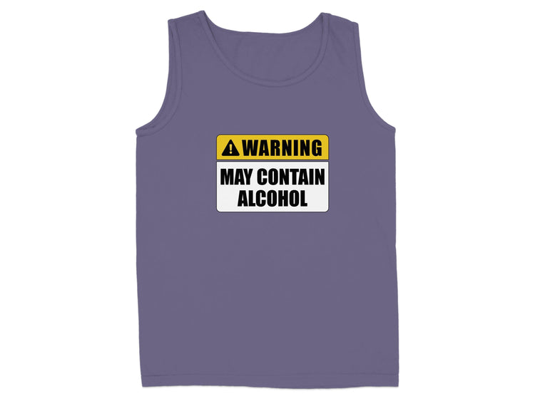 Warning May Contain Alcohol Tank Top product type