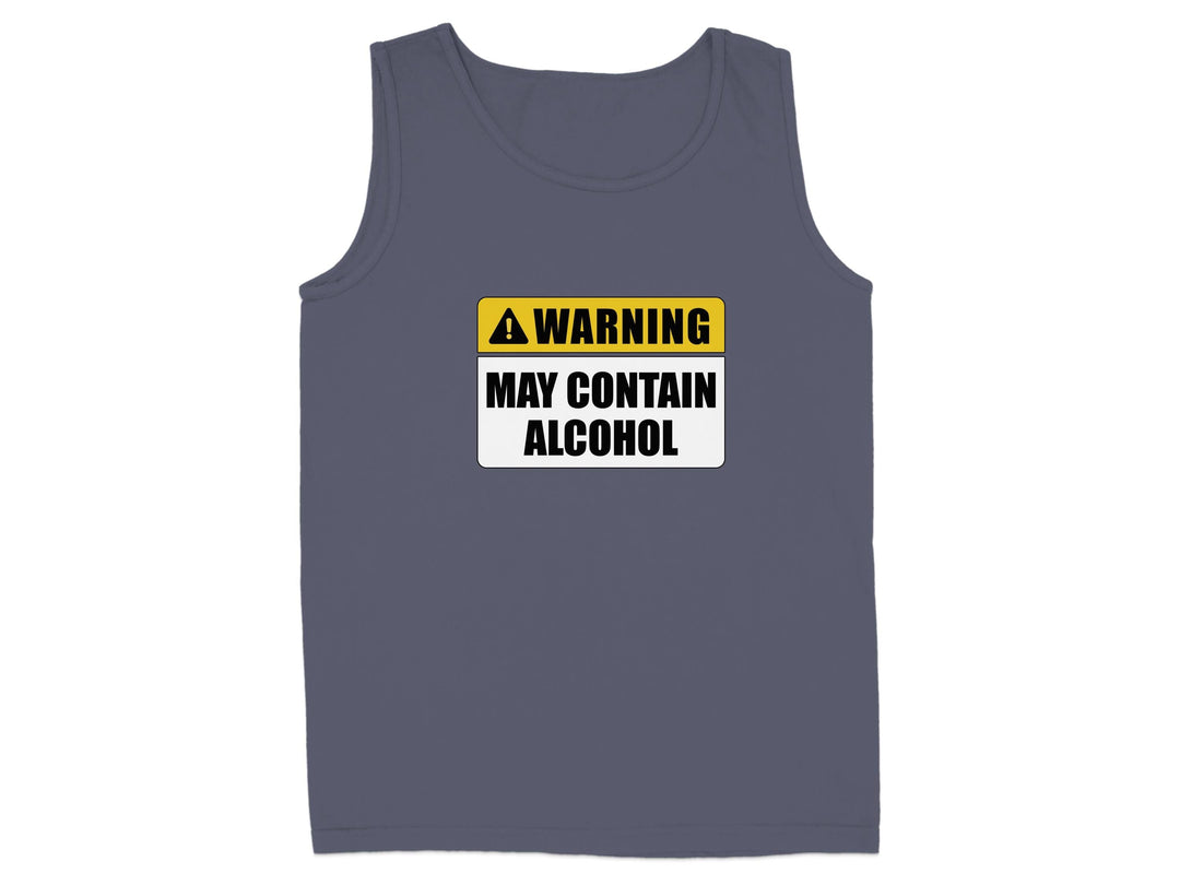 Warning May Contain Alcohol Tank Top Product