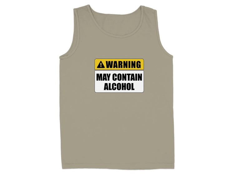 Warning May Contain Alcohol Tank Top product type