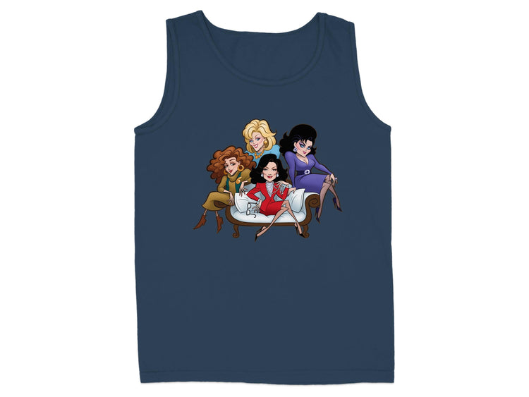 Fun Cartoon Characters Group Tank Top product