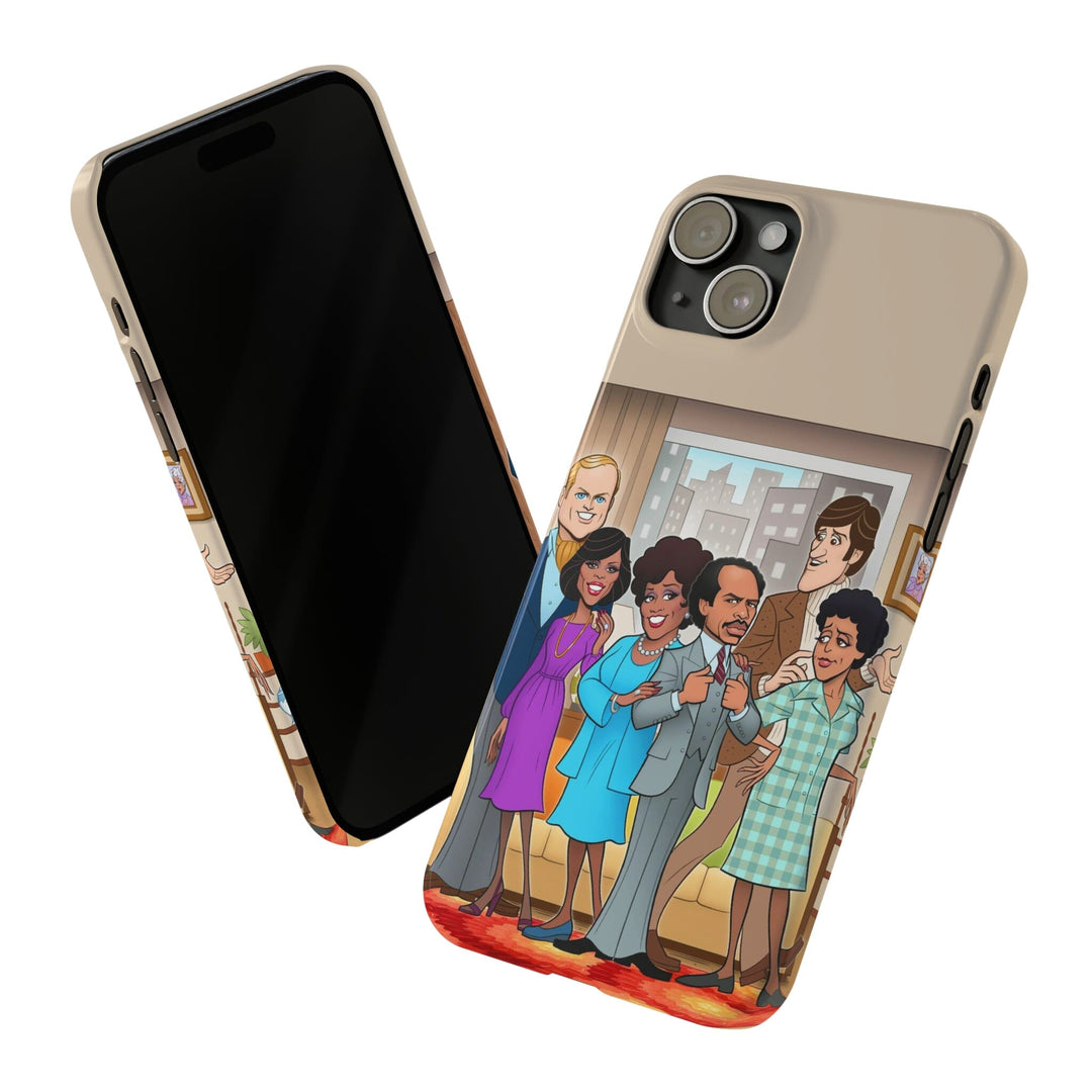 Movin' on up - Slim iPhone Cases